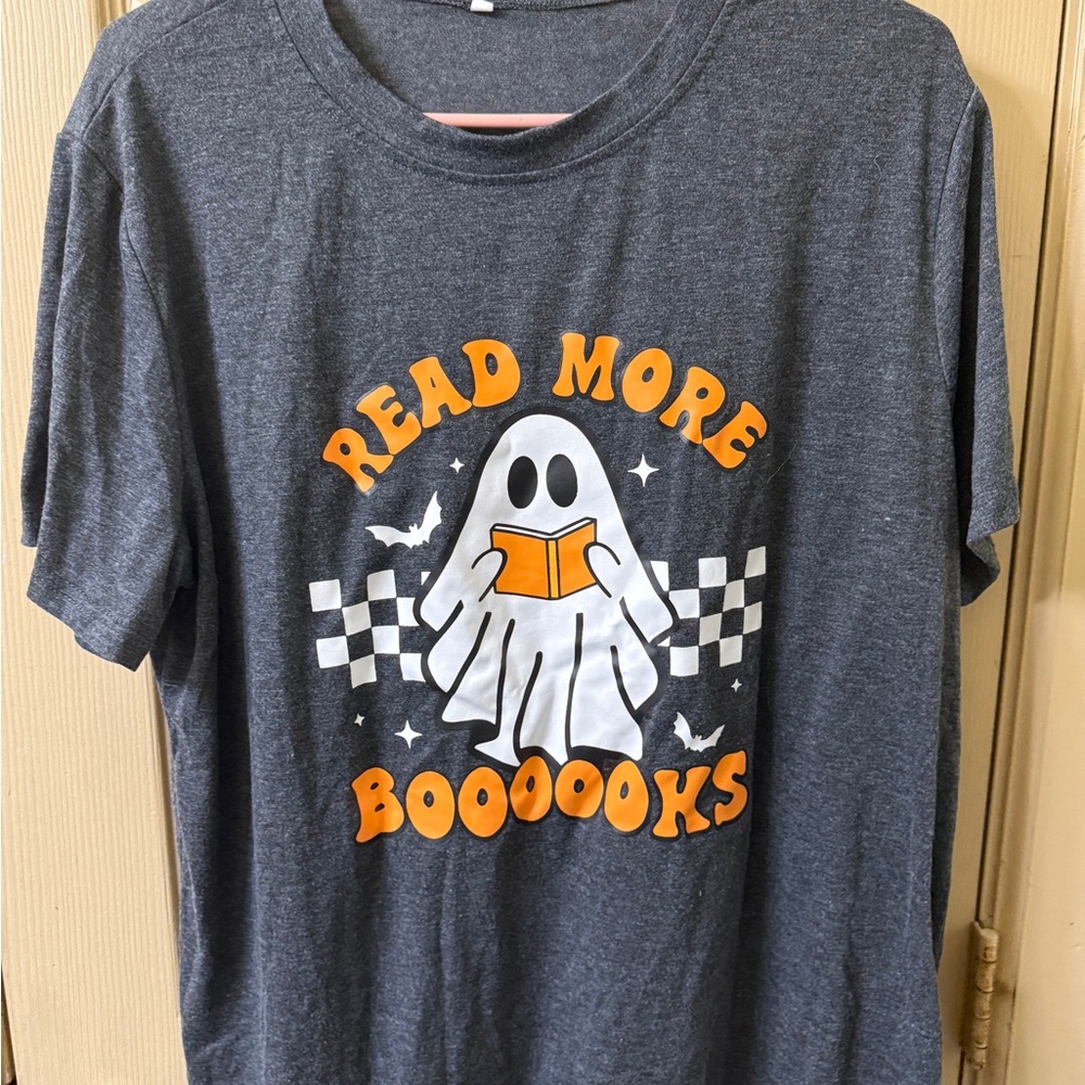 Gray Ghost Graphic T-Shirt
